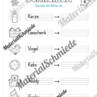 Materialpaket Weihnachten: 1. Klasse (Vorschau 16)