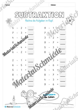 Materialpaket Weihnachten: 1. Klasse (Vorschau 17)