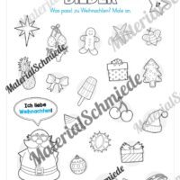 Materialpaket Weihnachten: 1. Klasse (Vorschau 18)