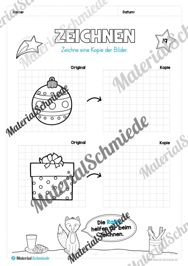 Materialpaket Weihnachten: 1. Klasse (Vorschau 20)