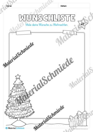 Materialpaket Weihnachten: 1. Klasse (Vorschau 23)