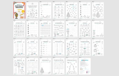 Materialpaket Weihnachten: 1. Klasse (Überblick)