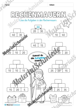 Materialpaket Weihnachten: 2. Klasse (Vorschau 02)