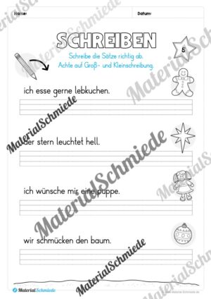 Materialpaket Weihnachten: 2. Klasse (Vorschau 06)