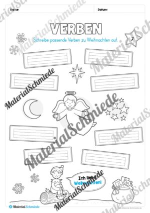 Materialpaket Weihnachten: 2. Klasse (Vorschau 08)