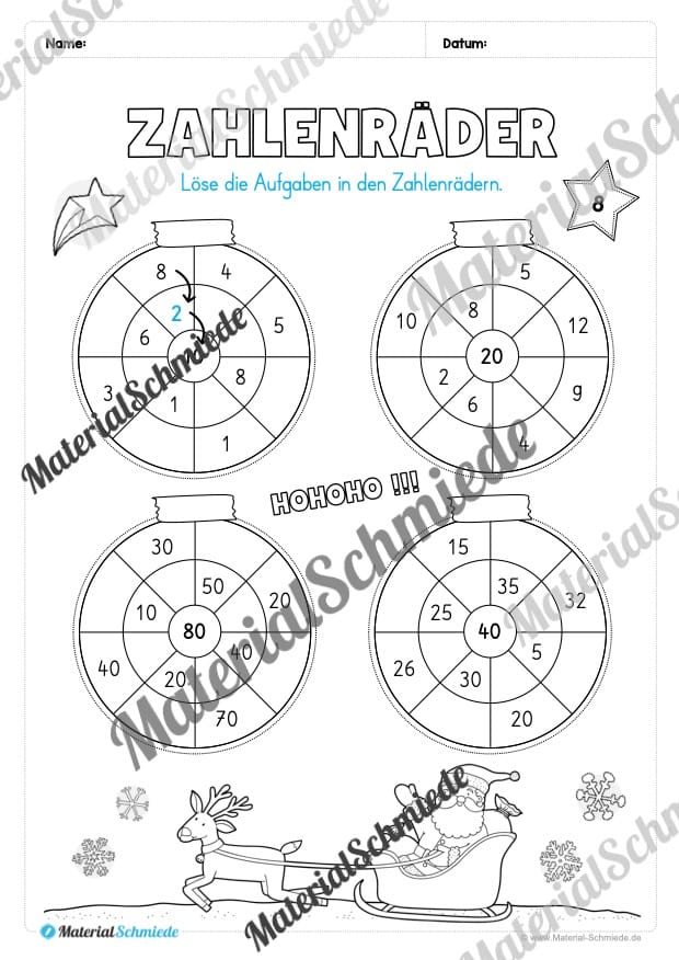 Materialpaket Weihnachten: 2. Klasse (Vorschau 09)