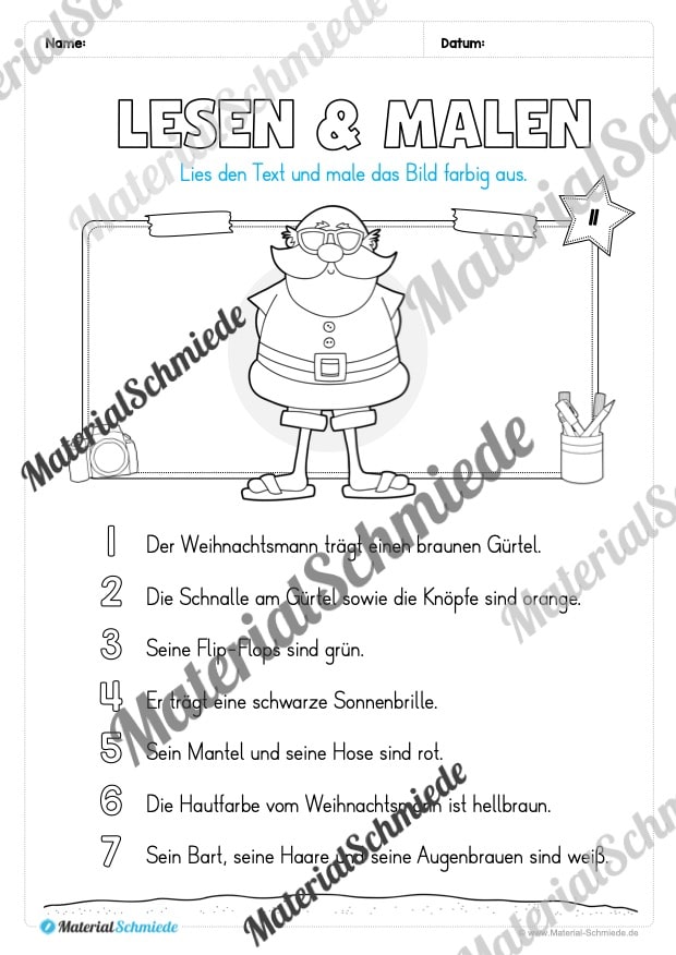 Materialpaket Weihnachten: 2. Klasse (Vorschau 12)