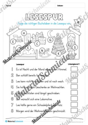 Materialpaket Weihnachten: 2. Klasse (Vorschau 19)