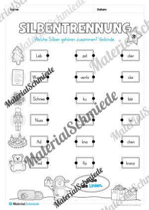 Materialpaket Weihnachten: 2. Klasse (Vorschau 22)