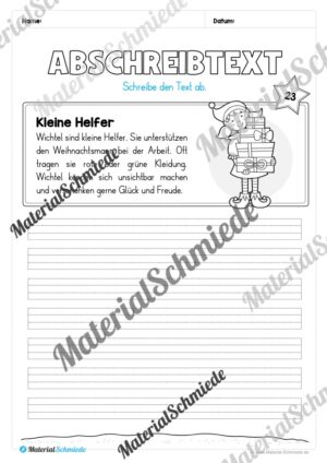 Materialpaket Weihnachten: 2. Klasse (Vorschau 24)