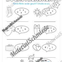 Materialpaket Weihnachten: 3. Klasse (Vorschau 02)