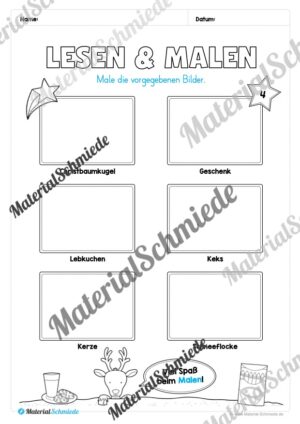 Materialpaket Weihnachten: 3. Klasse (Vorschau 05)