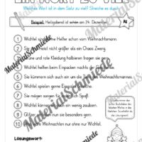 Materialpaket Weihnachten: 3. Klasse (Vorschau 15)