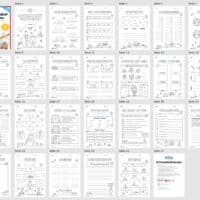 Materialpaket Weihnachten: 4. Klasse (24 Arbeitsblätter) - Überblick