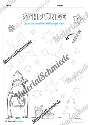 Materialpaket Weihnachten: Vorschule (Vorschau 07)