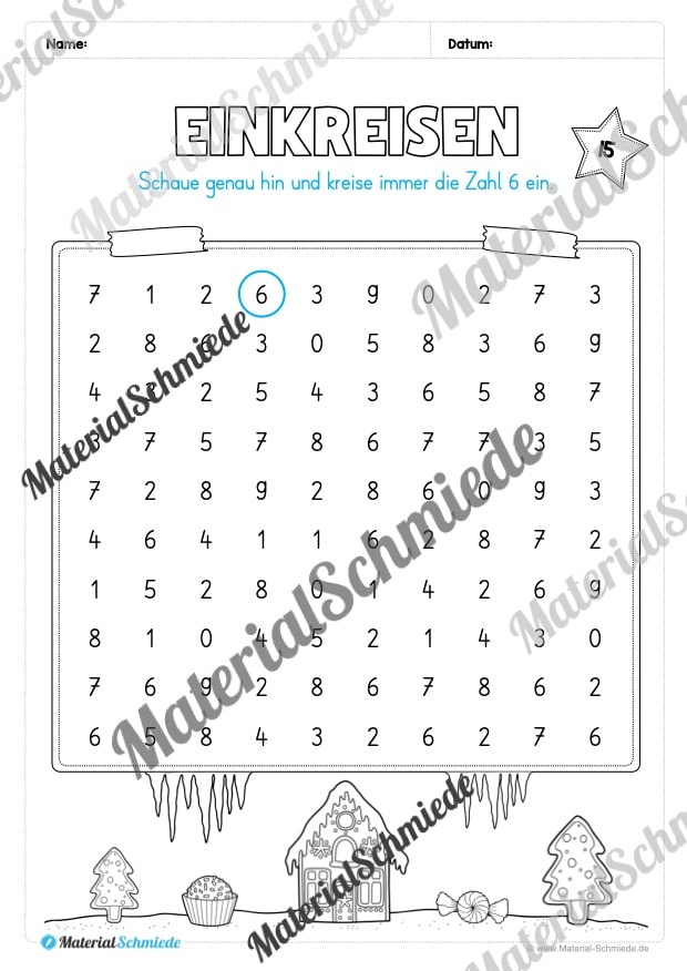 Materialpaket Weihnachten: Vorschule (Vorschau 16)