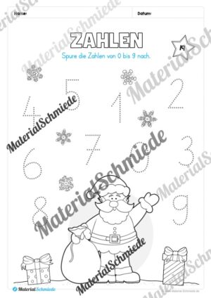 Materialpaket Weihnachten: Vorschule (Vorschau 20)