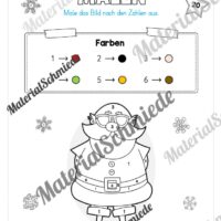 Materialpaket Weihnachten: Vorschule (Vorschau 21)