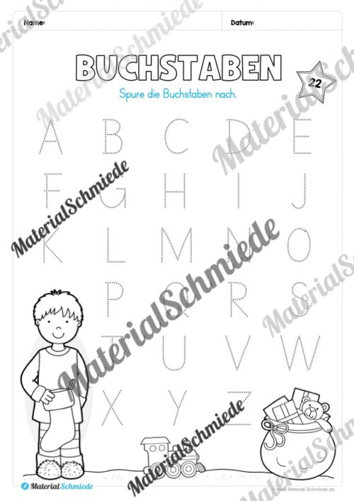 Materialpaket Weihnachten: Vorschule (Vorschau 23)