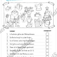 Lesespur Weihnachten