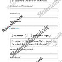 Mini-Heft: Lesetexte Weihnachten (1. & 2. Klasse) - Vorschau 07