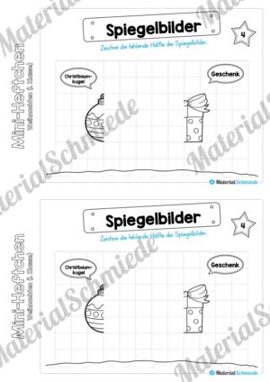 Mini-Heft: Weihnachten 1. Klasse (Vorschau 05)