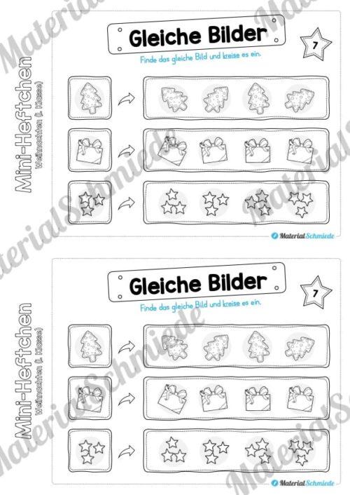 Mini-Heft: Weihnachten 1. Klasse (Vorschau 08)
