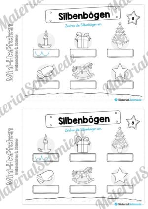 Mini-Heft: Weihnachten 1. Klasse (Vorschau 09)