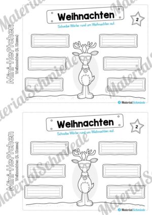 Mini-Heft: Weihnachten 2. Klasse (Vorschau 02)