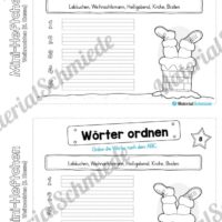 Mini-Heft: Weihnachten 2. Klasse (Vorschau 07)