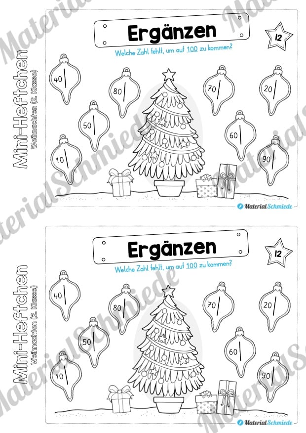 Mini-Heft: Weihnachten 2. Klasse (Vorschau 08)