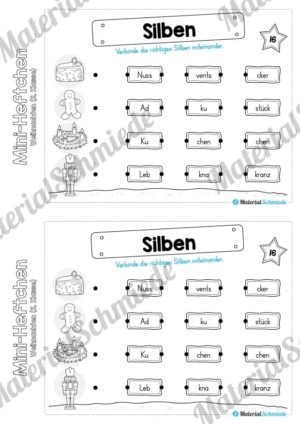 Mini-Heft: Weihnachten 2. Klasse (Vorschau 10)