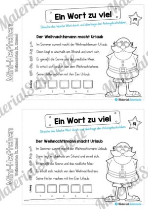 Mini-Heft: Weihnachten 2. Klasse (Vorschau 11)