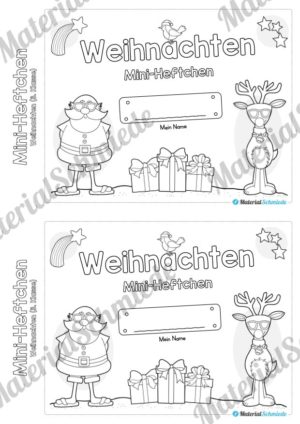 Mini-Heft: Weihnachten 3. Klasse (Vorschau 01)