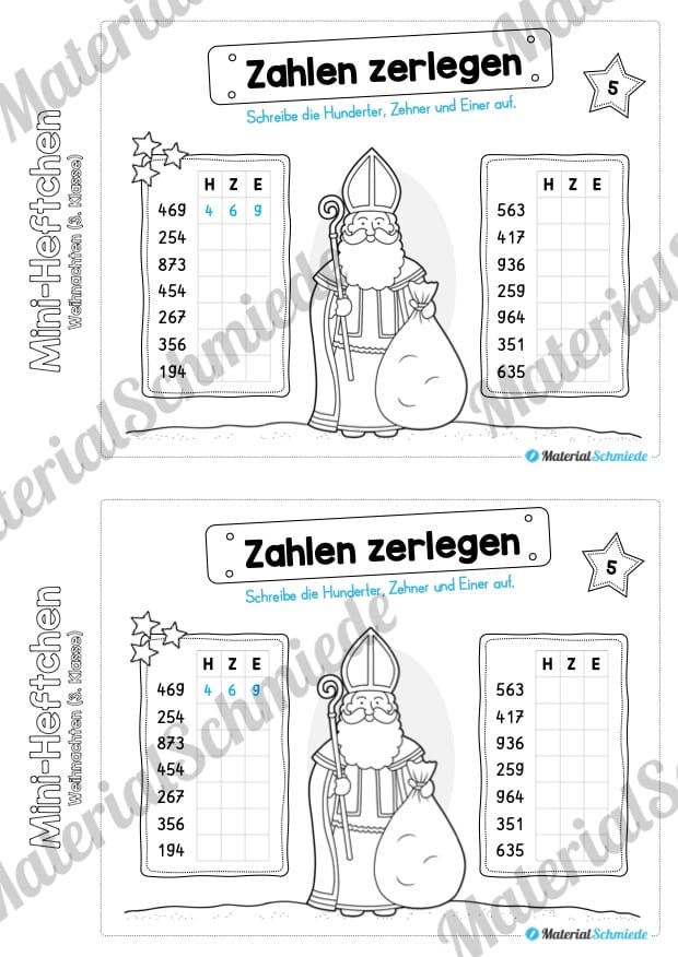 Mini-Heft: Weihnachten 3. Klasse (Vorschau 04)