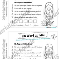 Mini-Heft: Weihnachten 3. Klasse (Vorschau 05)