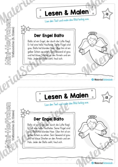 Mini-Heft: Weihnachten 3. Klasse (Vorschau 08)