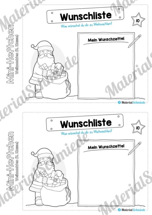 Mini-Heft: Weihnachten 4. Klasse (Vorschau 08)
