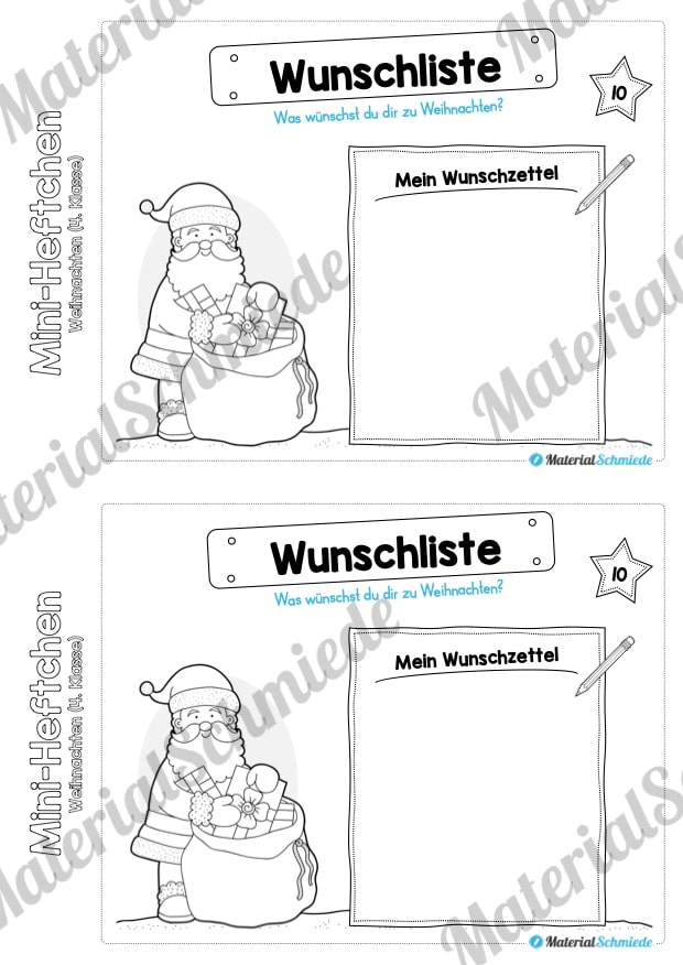 Mini-Heft: Weihnachten 4. Klasse (Vorschau 08)