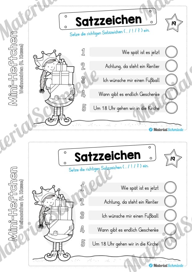 Mini-Heft: Weihnachten 4. Klasse (Vorschau 13)