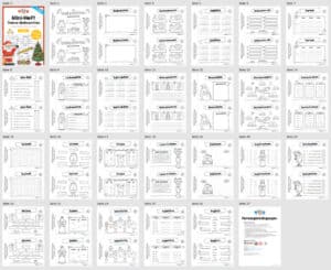 Mini-Heft: Weihnachten 4. Klasse (Überblick)