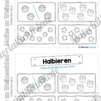 Mini-Heft: Mathe zu Weihnachten - Zahlenraum bis 10 (Vorschau 08)