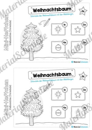 Mini-Heft: Weihnachten Vorschule (Vorschau 14)