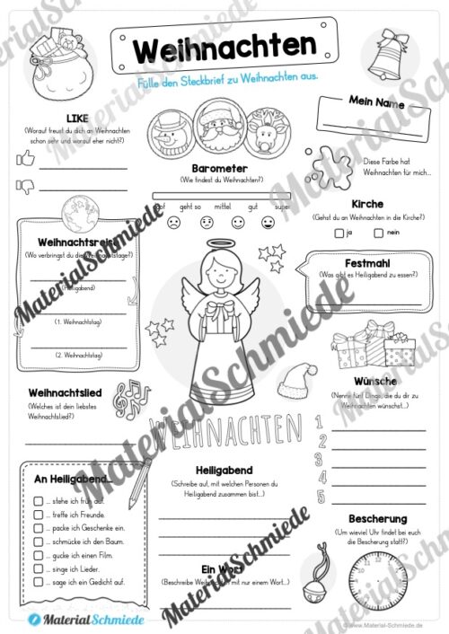 12 Steckbriefe zu Weihnachten (Vorschau 04)