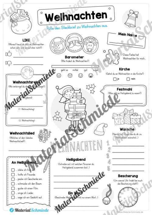 12 Steckbriefe zu Weihnachten (Vorschau 05)