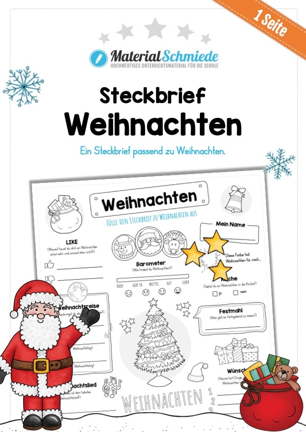 Steckbrief Weihnachten