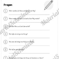 Klassische Weihnachtgsgeschichte - Fragen