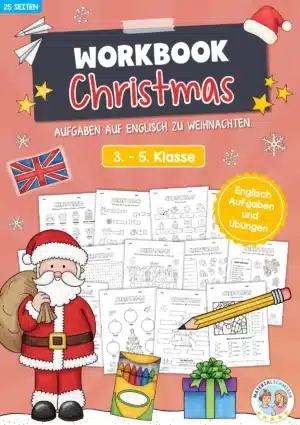 Arbeitsheft Weihnachten/Christmas auf Englisch (25 Arbeitsblätter)