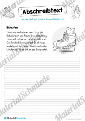 10 Abschreibtexte zum Winter (Vorschau 03)