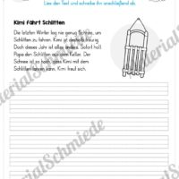 10 Abschreibtexte zum Winter (Vorschau 04)